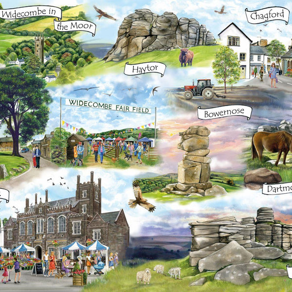 Otter House Dartmoor Jigsaw Puzzle (1000 Pieces)