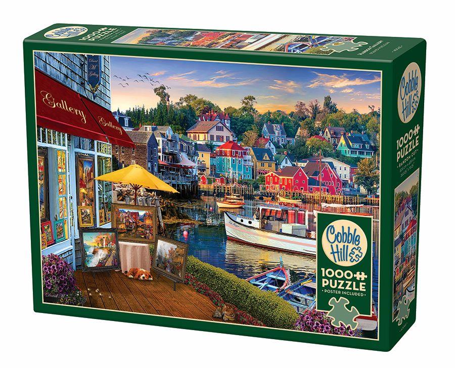 Cobble Hill Harbor Gallery Jigsaw Puzzle (1000 Pieces)