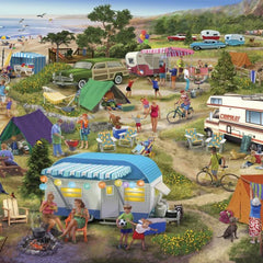 Bluebird Seaside Cramped Grounds Jigsaw Puzzle (500 Pieces)