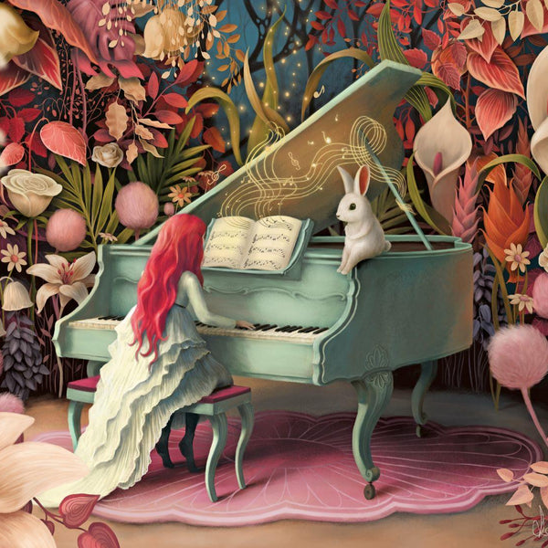 Ravensburger Rabbit Recital Jigsaw Puzzle (500 Pieces) DAMAGED BOX