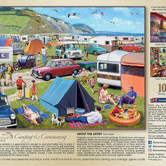 Ravensburger Leisure Days No 5 Camping & Caravanning Jigsaw Puzzle (1000 Pieces)