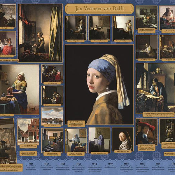 Cobble Hill Vermeer Jigsaw Puzzle (1000 Pieces)