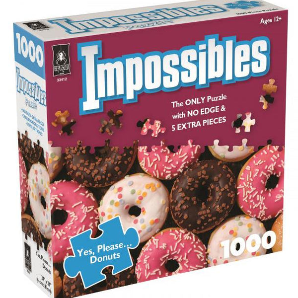 Impossibles Donuts Jigsaw Puzzle (1000 Pieces)