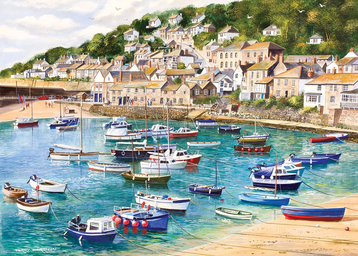 Gibsons Mousehole Jigsaw Puzzle (1000 Pieces)