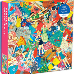 Galison Vintage Paper Dolls Jigsaw Puzzle (1000 Pieces)