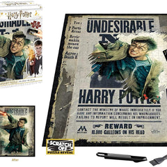 Harry Potter: Wanted Scratch Off  Jigsaw Puzzle (500 Pieces)