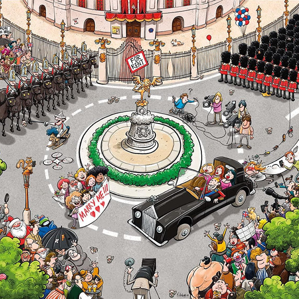 Chaos at the Royal Wedding - Chaos no. 15 Jigsaw Puzzle (500 Pieces)