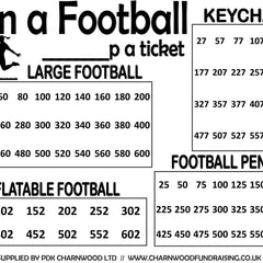 Football Tombola Game - Half Set