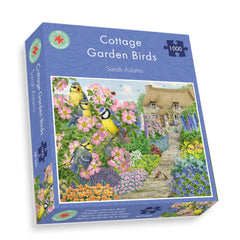 Cottage Garden Birds - Sarah Adams Jigsaw Puzzle (1000 Pieces)