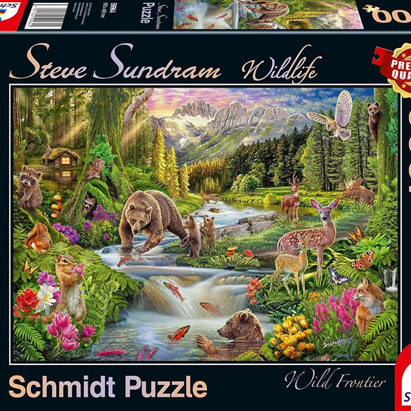 Schmidt Steve Sundram Wild Frontier Jigsaw Puzzle (1000 Pieces)