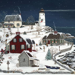 Christmas Party At The Lightkeepers Jigsaw Puzzle (1000 Pieces)