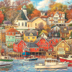 Clementoni  Good Time Harbor High Quality Jigsaw Puzzle (1500 Pieces)