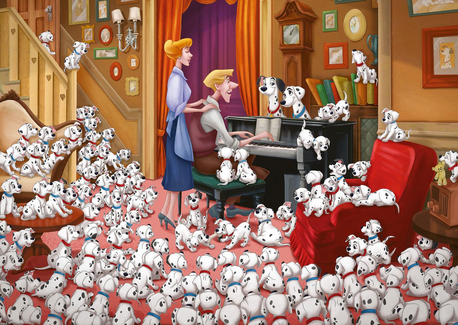 Ravensburger Disney Collector's Edition 101 Dalmatians Jigsaw Puzzle (1000 Pieces)