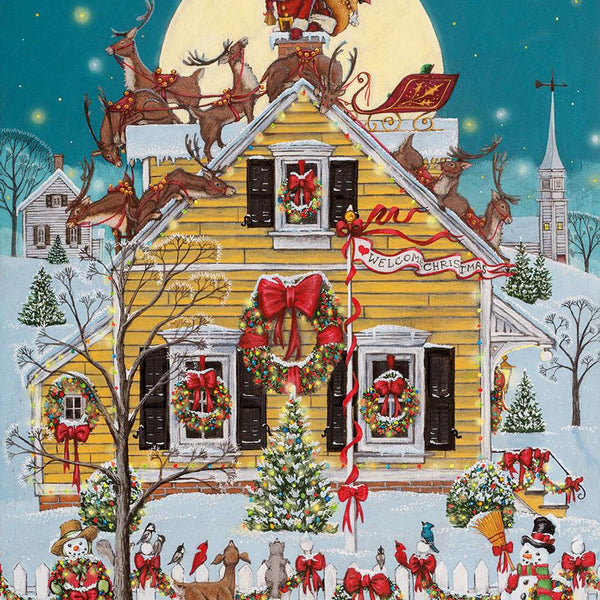 A Visit From St Nick Jigsaw Puzzle (1000 Pieces)