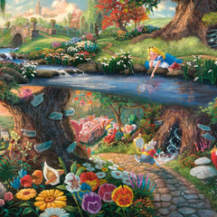 Schmidt Thomas Kinkade Disney Alice in Wonderland Jigsaw Puzzle (1000 Pieces)