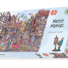 Hectic Hamlet - Armand Foster Jigsaw Puzzle (1000 Pieces)