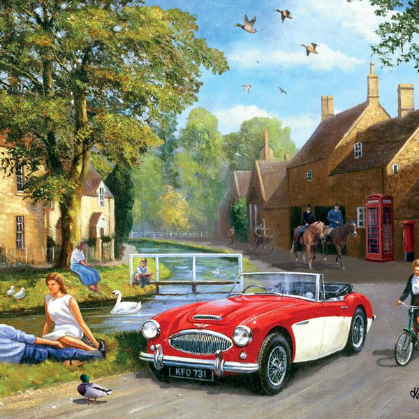 Cotswold Village, Kevin Walsh Jigsaw Puzzle (1000 Pieces)