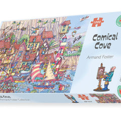 Comical Cove - Armand Foster Jigsaw Puzzle (1000 Pieces)