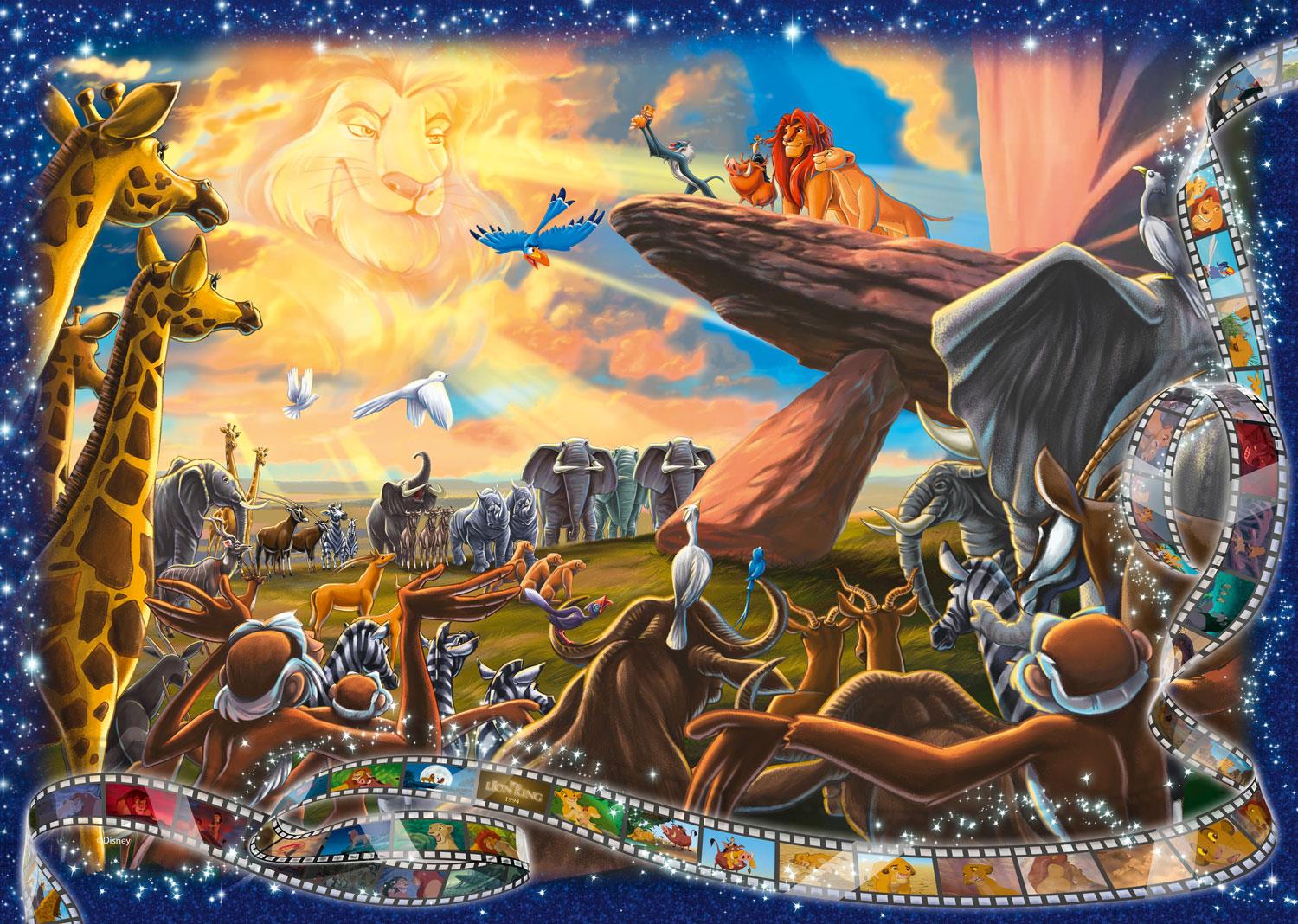 Ravensburger Disney Collector's Edition Lion King Jigsaw Puzzle (1000 Pieces)