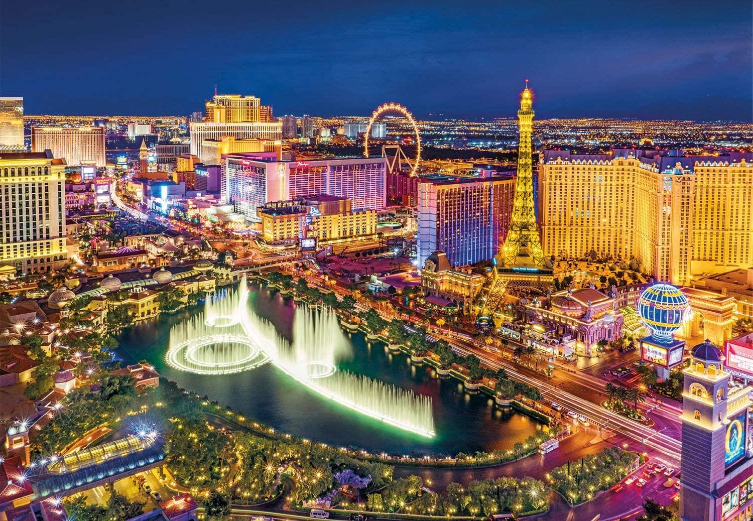Clementoni Las Vegas High Quality Jigsaw Puzzle (6000 Pieces)