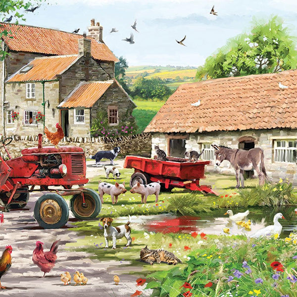 Otter House On The Farm Jigsaw Puzzle (1000 Pieces)