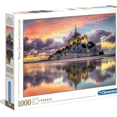 Clementoni Mont Saint Michel High Quality Jigsaw Puzzle (1000 Pieces)