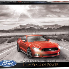 Eurographics Ford Mustang GT 2015, Fifty Years of Power Jigsaw Puzzle (1000 Pieces)
