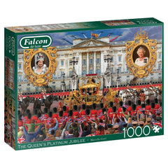 Falcon Deluxe The Queen's Platinum Jubilee Jigsaw Puzzle (1000 Pieces)