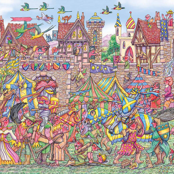 Tempestuous Tournament - Armand Foster Jigsaw Puzzle (1000 Pieces)