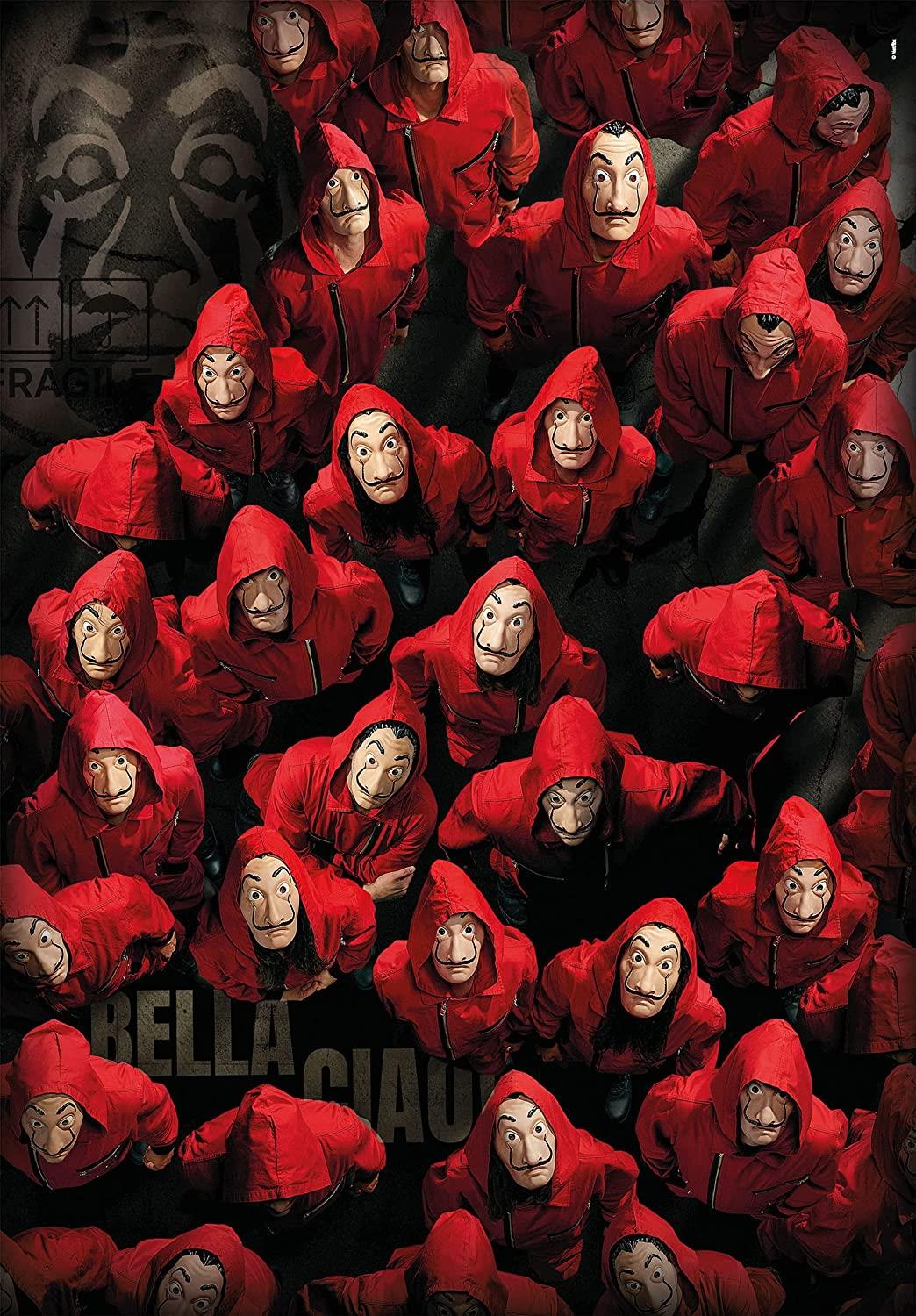 Clementoni La Casa De Papel Jigsaw Puzzle (1000 Pieces)