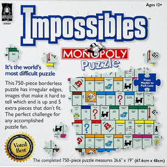 Impossibles Monopoly Jigsaw Puzzle (750 Pieces)