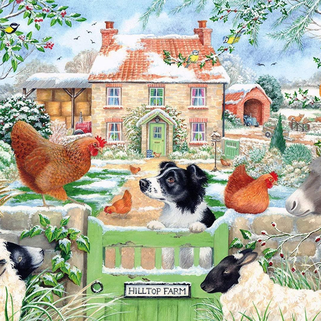 Farm Animals Jigsaw Puzzles in a Box