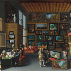 Cognoscenti in a Room hung with Pictures - National Gallery Jigsaw Puzzle (1000 Pieces)