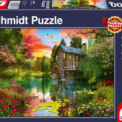 Schmidt The Watermill  Jigsaw Puzzle (1000 Pieces)