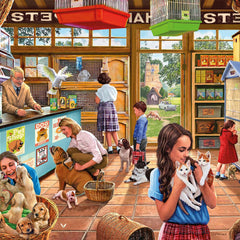 Ye Olde Pet Shoppe, Steve Crisp Jigsaw Puzzle (1000 Pieces)