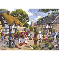 Gibsons The Evacuees Jigsaw Puzzle (4 x 500 Pieces)