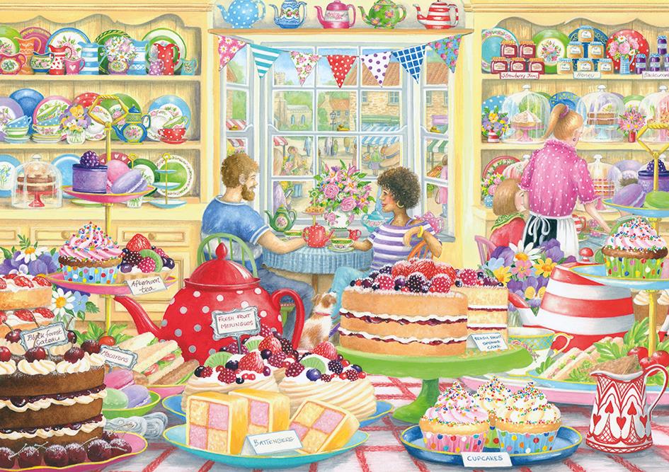 Otter House Afternoon Tea Jigsaw Puzzle (1000 Pieces)