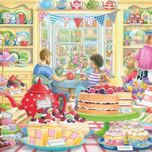 Otter House Afternoon Tea Jigsaw Puzzle (1000 Pieces)