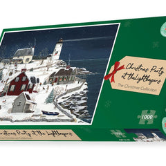 Christmas Party At The Lightkeepers Jigsaw Puzzle (1000 Pieces)