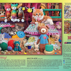 Ravensburger Knitty Kitty Jigsaw Puzzle (1000 Pieces)