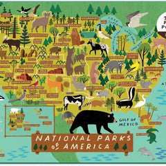 Galison National Parks of America Jigsaw Puzzle (1000 Pieces)