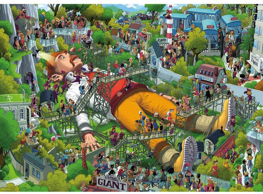 Heye Triangular Gulliver, Oesterle Jigsaw Puzzle (1000 Pieces)