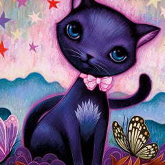 Heye Dreaming Black Kitty Jigsaw Puzzle (1000 Pieces)