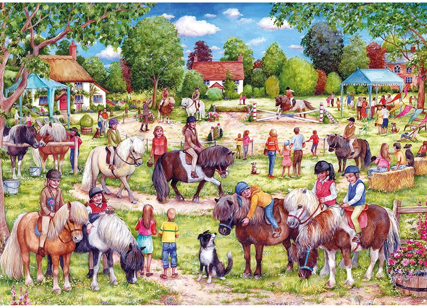Gibsons Shetland Pony Club Jigsaw Puzzle (250 XL Pieces)