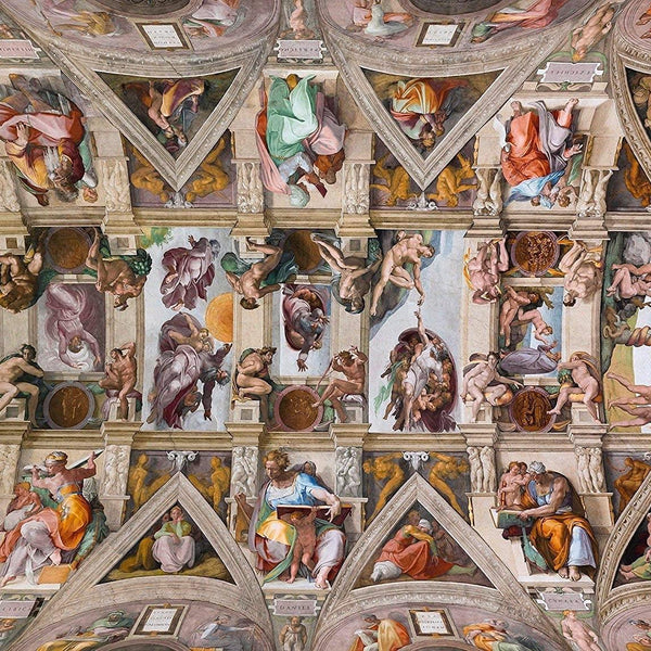 Sistine Chapel, Michelangelo Jigsaw Puzzle (1000 Pieces)