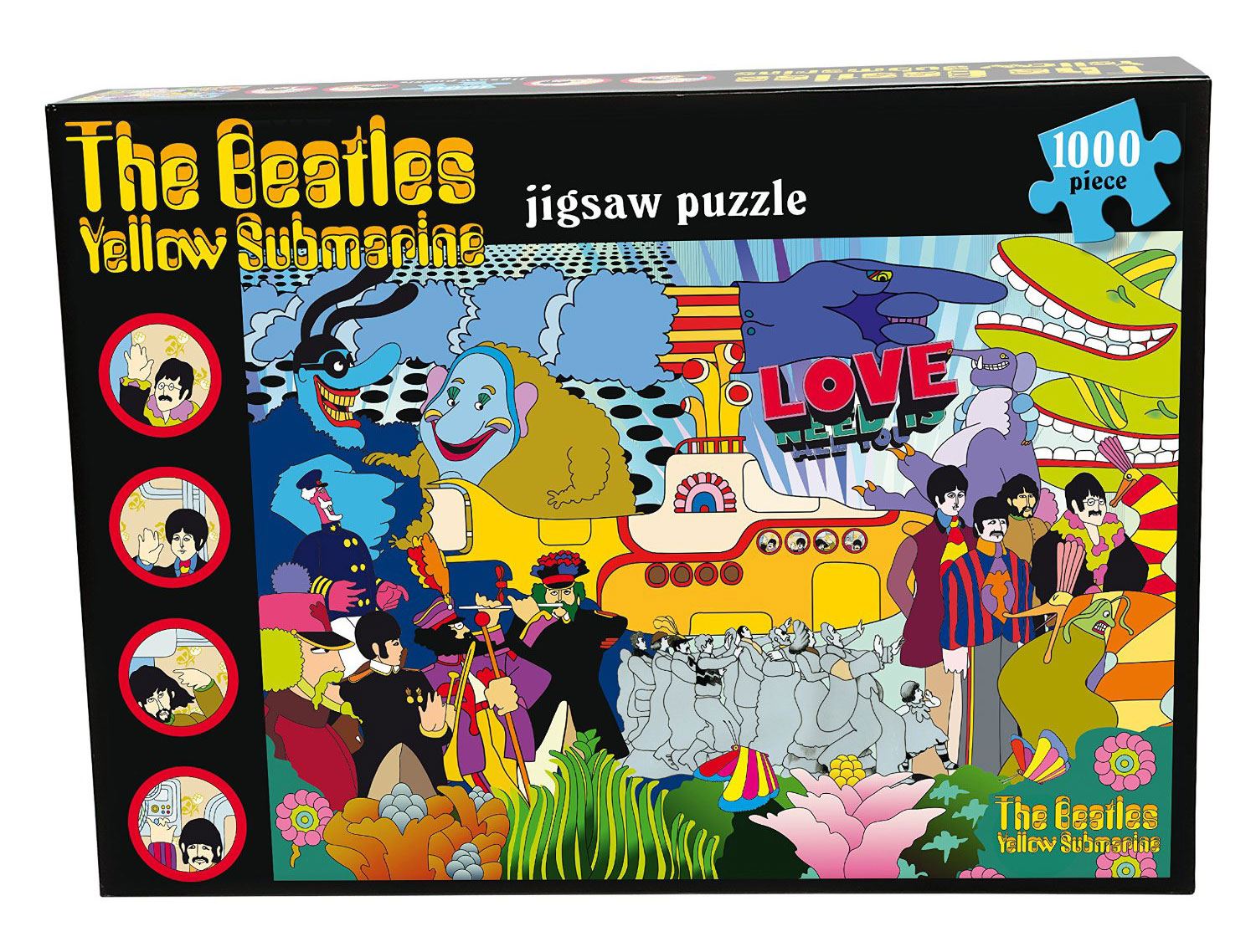 Beatles Yellow Submarine Jigsaw Puzzle (1000 Pieces)