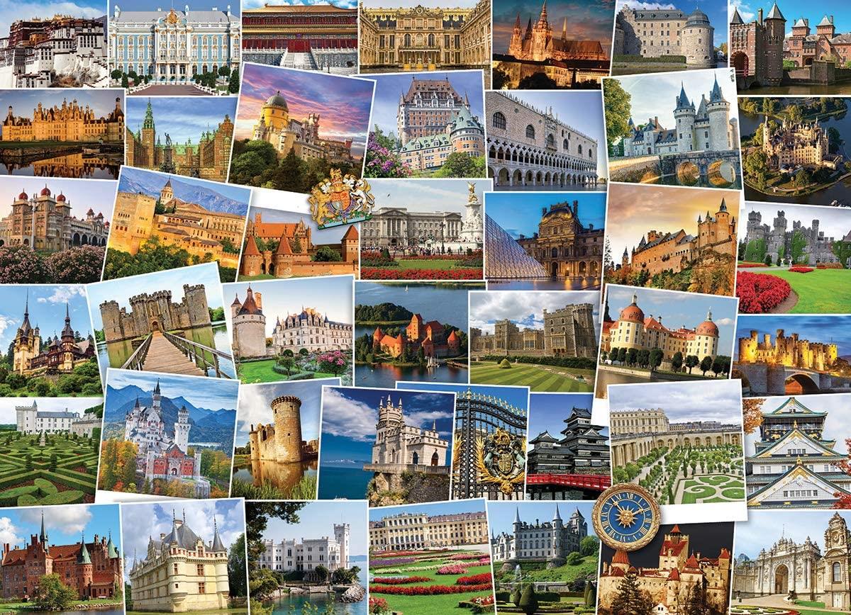 Eurographics Globetrotter Castles & Palaces Jigsaw Puzzle (1000 Pieces)