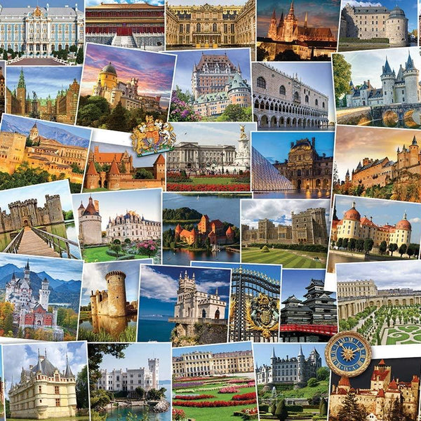 Eurographics Globetrotter Castles & Palaces Jigsaw Puzzle (1000 Pieces)