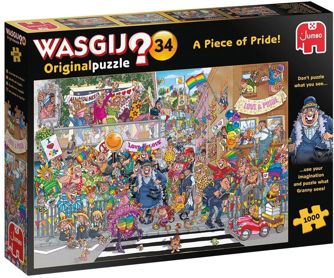 Wasgij Original 34 A Piece of Pride Jigsaw Puzzle (1000 Pieces)