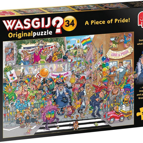 Wasgij Original 34 A Piece of Pride Jigsaw Puzzle (1000 Pieces)